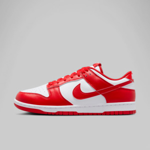 Nike Quick Strike: Dunk Low Retro - White/University Red
