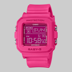 Baby-G Plus BGD-10K-4 + Key Chain Case PInk 🩷