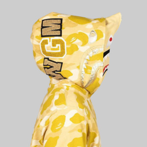 Bape Shark Hoodies: Colour Camo Double Shark Full Zip Hoodie - LAST ONE!