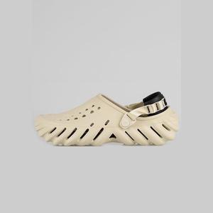 Echo Clog - Bone/Black