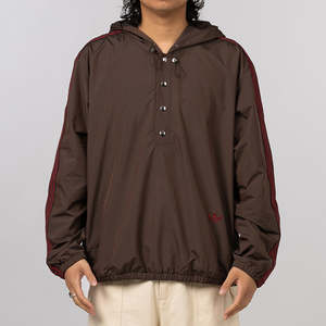 Wales Bonner Nylon Anorak - Night Brown
