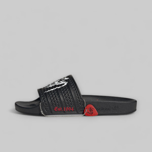 X KoRn Adilette - Black/White