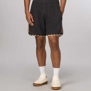 X CLOT By Edison Chen Knit Short - Carbon