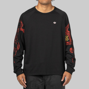 Adidas X Clot By Edison Chen 1: X CLOT By Edison Chen LNY Long Sleeve - Black