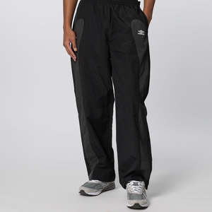 Rose Crest Track Pants - Black/Dark Grey