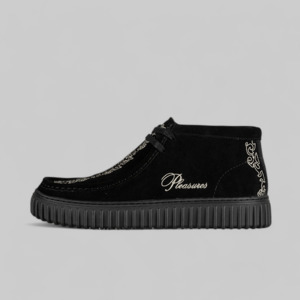 X Pleasures Torhill Woven - Black Suede