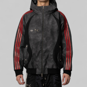 X Thug Club Teamgeist Faux Leather Jacket - Black