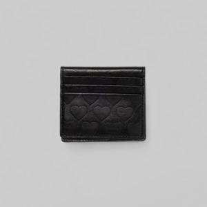 Accessories Wallets: Leather Compact Wallet - Black
