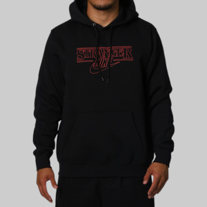 X Stranger Things NRG Club Hoodie - Black