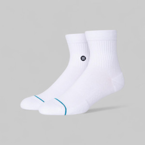 Icon Quarter 3 Pack - White