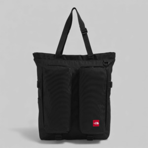 Red Box Tote Bag - TNF Black