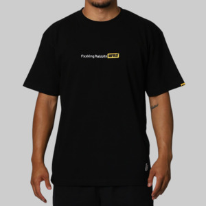 Fxxking Rabbits Logo T-Shirt - Black