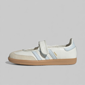 Adidas: Women's Samba Jane - Cloud White/Halo Blue