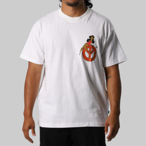 Groovy Lady T-Shirt - Pure White