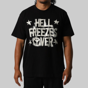 Hell Frozen Over T-Shirt - Jet Black