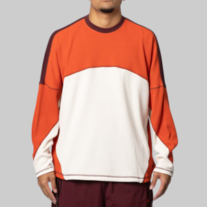 OG L.A. La Cienega Sports Long Sleeve - Off White/Red