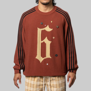 X Song For The Mute ADI006 Sweater - Wild Sepia