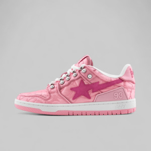 Main Outlet Womens Footwear: Bape SK8 STA #1 - Pink