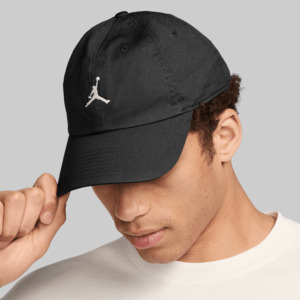 Jordan 1: Club Unstructured Curved-Bill Cap - Black
