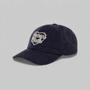 6 Panel Corduroy Cap - Navy