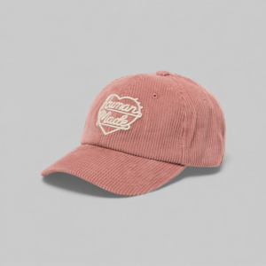 Human Made: 6 Panel Corduroy Cap - Pink