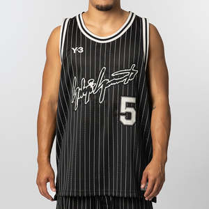 Elite 5 Basketball Jersey - Black