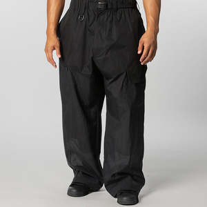 Utility Straight Pant - Black