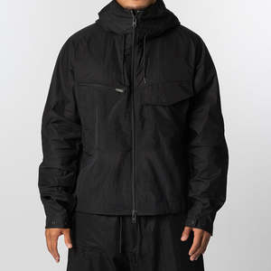 Hood Utility Jacket - Black