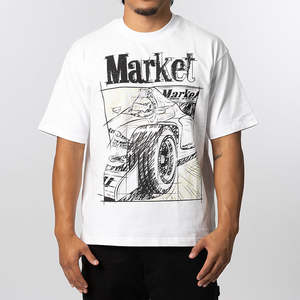 Market: Scribbled Formula UV T-Shirt - White