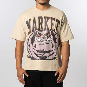 Angry Bulldog T-Shirt - Natural