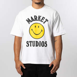 Market: Smiley Mood T-Shirt - White