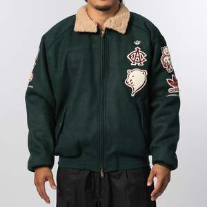 X CLOT By Edison Chen Patch Jacket - Green Night