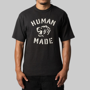 Tops: Graphic T-Shirt - Black