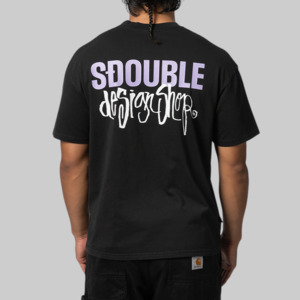 Tops: Funky Design Shop T-Shirt - Pigment Black