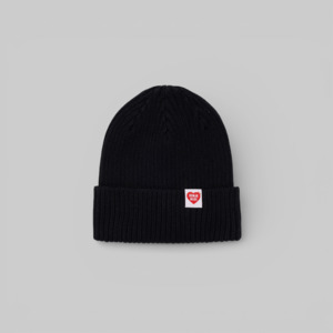 Human Made: Cotton Rib Beanie - Black