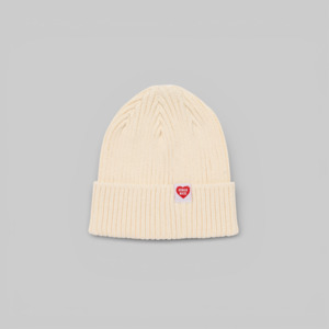 Human Made: Cotton Rib Beanie - White