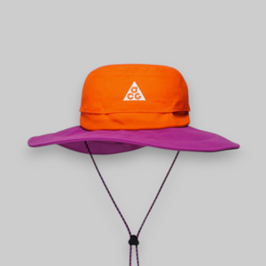 Nike: ACG Apex Bucket Hat - Safety Orange/Vivid Purple