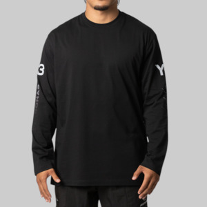 Y-3 Mercedes - AMG Petronas Formula 1 Team Chaos Logo Long Sleeve Tee