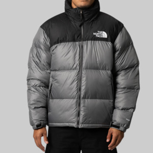1996 Retro Nuptse Jacket - Smoked Pearl/TNF Black