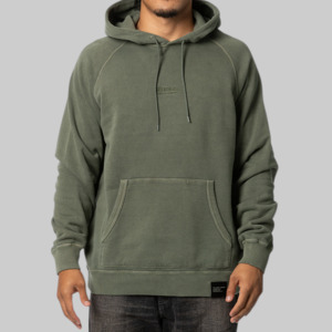 Neighborhood: Pigment Dyed Sweat Hoodie - Olive Drab