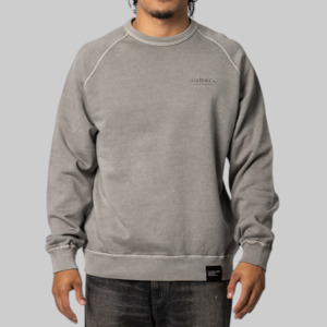 Neighborhood: Pigment Dyed Sweatshirt - Grey