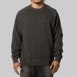 Neighborhood: Pigment Dyed Sweatshirt - Black