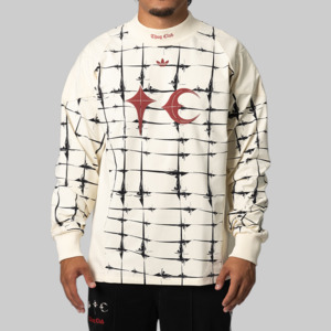 X Thug Club Goalie Long Sleeve - Cream White