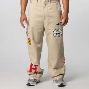 Bottoms: College Pant - Beige