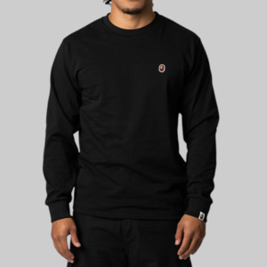 One Point Long Sleeve - Black