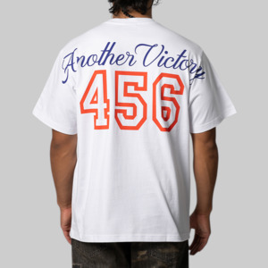 Tops: Headcrack Champs T-Shirt - White