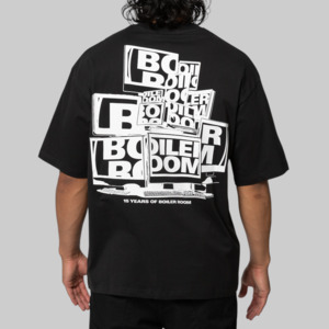 15 Years Monitor T-Shirt - Black