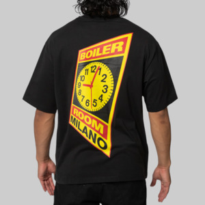 Main Outlet Mens Tops: Milan City T-Shirt - Black