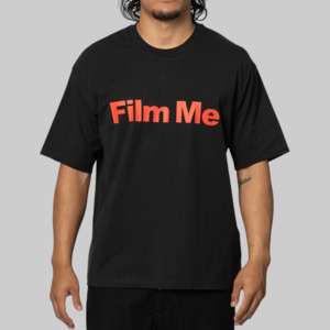 Main Outlet Mens Tops: Film Me T-Shirt - Black