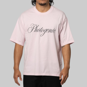 Main Outlet Mens Tops: Photogenic T-Shirt - Light Pink